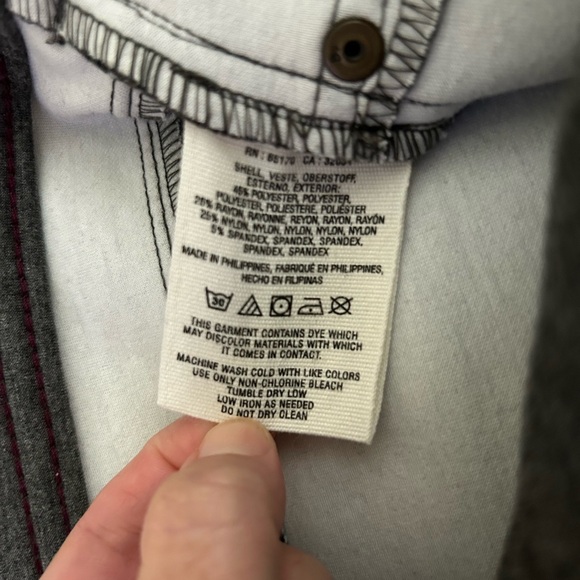 NWT Anthropologie Pilcro And The Letterpress Serif Legging Gray Size 29 - Picture 8 of 13